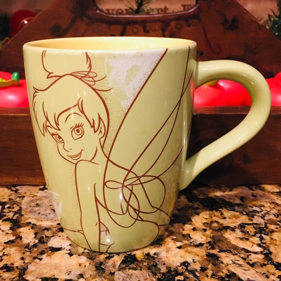 ✨ Disney Parks Tinker Bell Mug ✨ - Picture 1 of 13